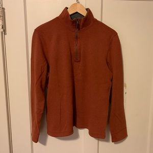 Banana Republic reversible quarter zip sweater